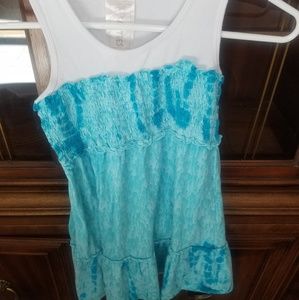 Shorty girls top / swim suit cover up